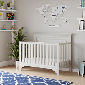 Safety 1st Cozy Snuggles Deluxe Dual 2-in-1 Baby Crib and Toddler Mattress - White - Crib & Toddler Mattress