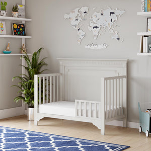 Safety 1st Cozy Snuggles Deluxe Dual 2-in-1 Baby Crib and Toddler Mattress - White - Crib & Toddler Mattress