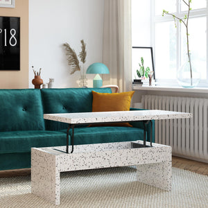 Mr. Kate Winston Lift Top Coffee Table - Terrazzo