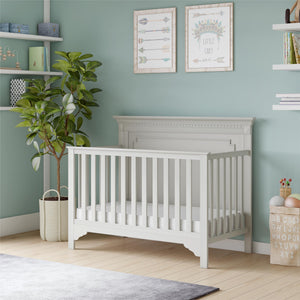 Safety 1st Little Snuggles Deluxe Dual 2-in-1 Baby Crib and Toddler Mattress - White - Crib & Toddler Mattress