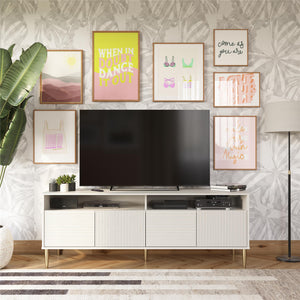 Mr. Kate Daphne TV Console  - Taupe