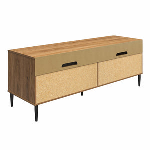 Mr. Kate Daphne TV Console  - Walnut