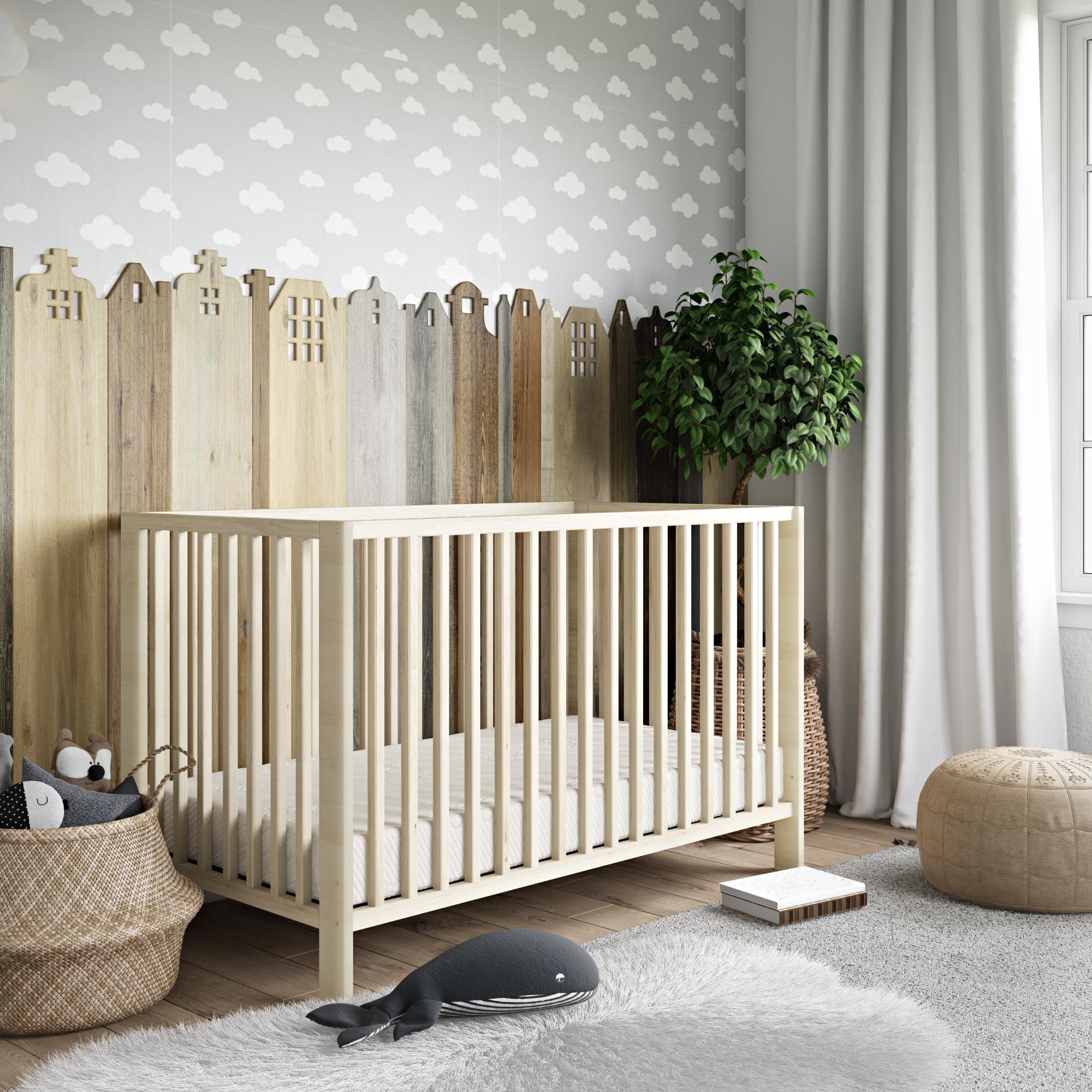 Safety 1st Little Snuggles Supreme Firm Baby Crib & Toddler Bed Mattress - White - Crib & Toddler Mattress