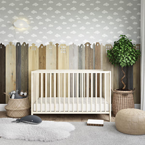 Safety 1st Little Snuggles Supreme Firm Baby Crib & Toddler Bed Mattress - White - Crib & Toddler Mattress