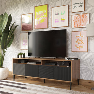 Mr. Kate Daphne TV Console  - Walnut