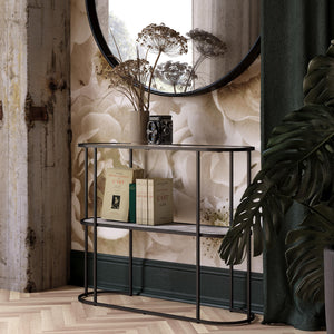 Mr. Kate Moon Phases Console Table - White marble