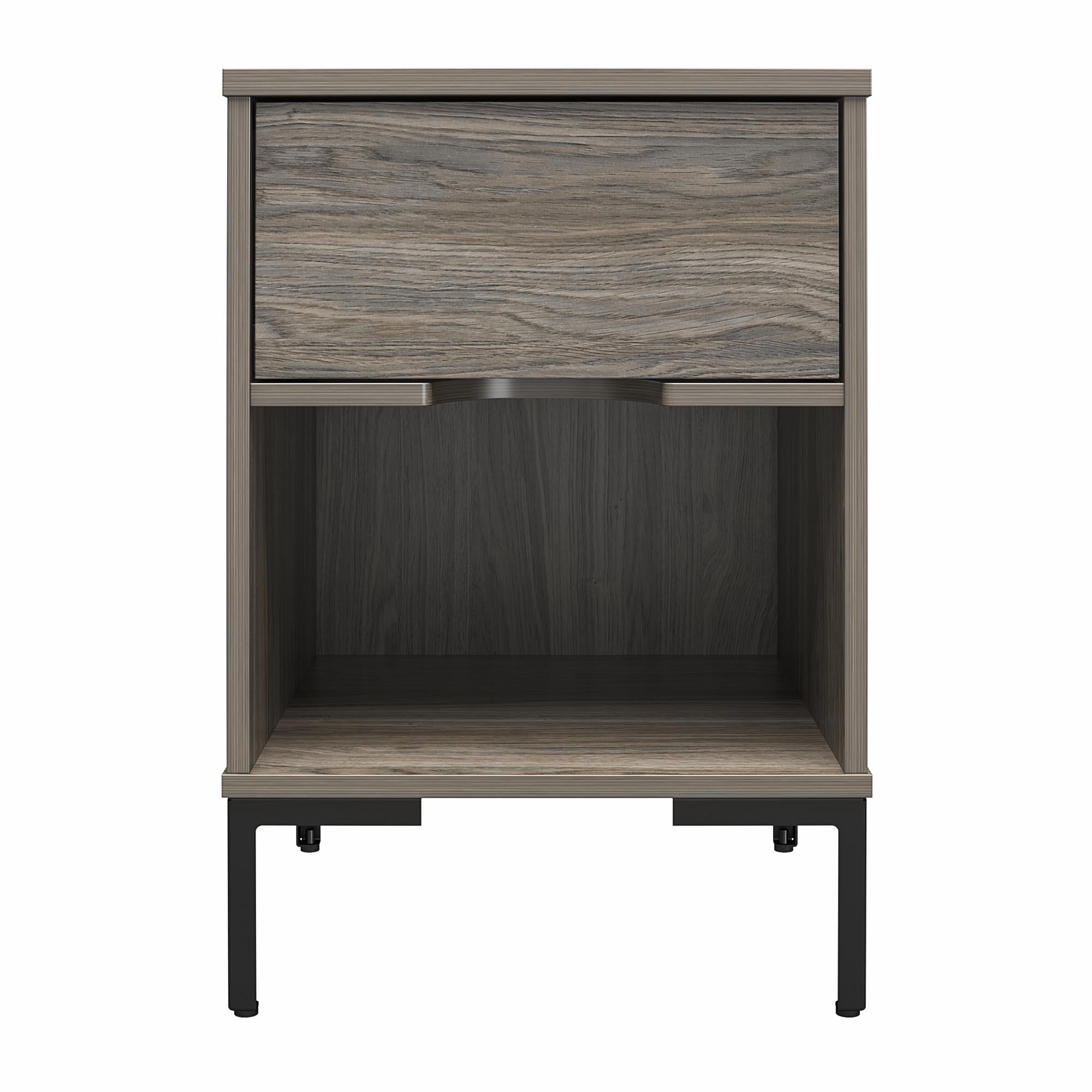 Ameriwood Home Rolland Nightstand - Weathered Oak