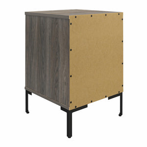 Ameriwood Home Rolland Nightstand - Weathered Oak