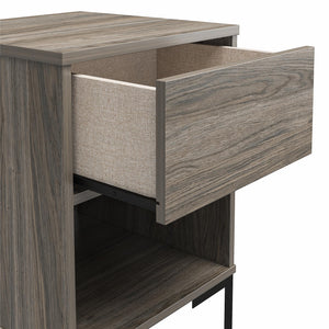 Ameriwood Home Rolland Nightstand - Weathered Oak