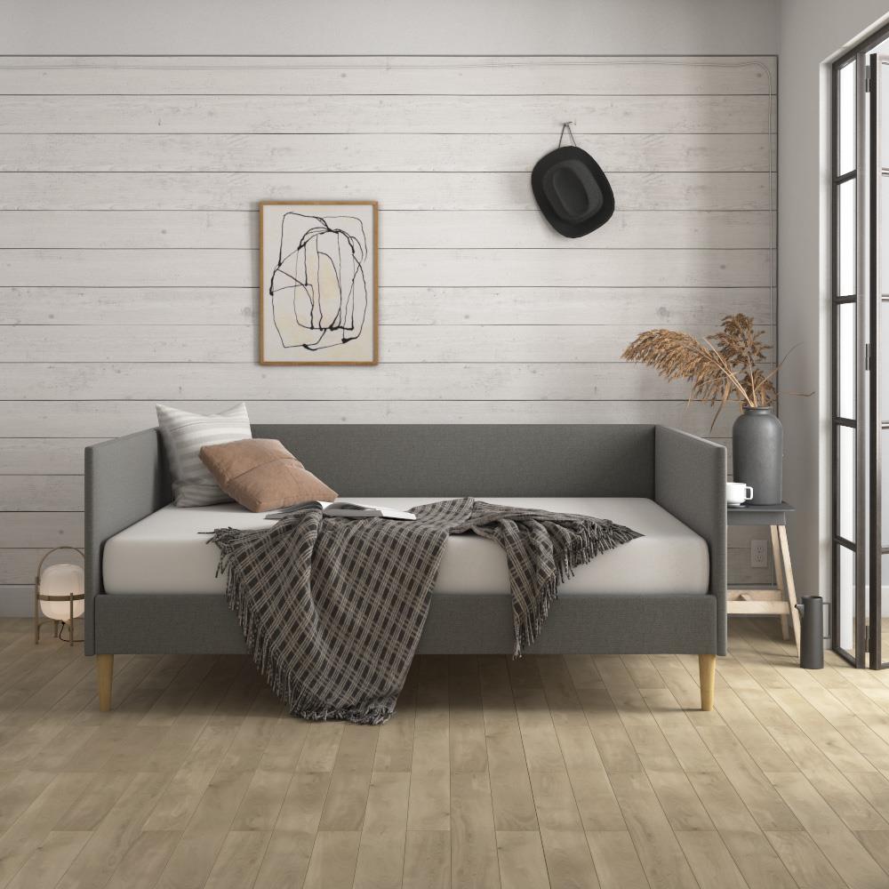 DHP Franklin Mid Century Daybed - Grey Linen - Full