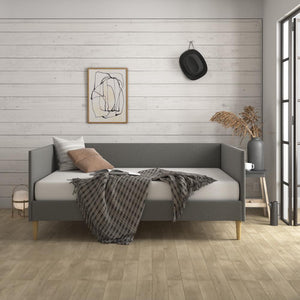 DHP Franklin Mid Century Daybed - Grey Linen - Full
