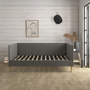 DHP Franklin Mid Century Daybed - Grey Linen - Full