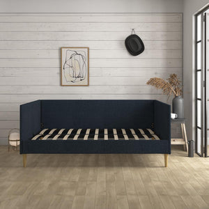 DHP Franklin Mid Century Daybed - Blue Linen - Full