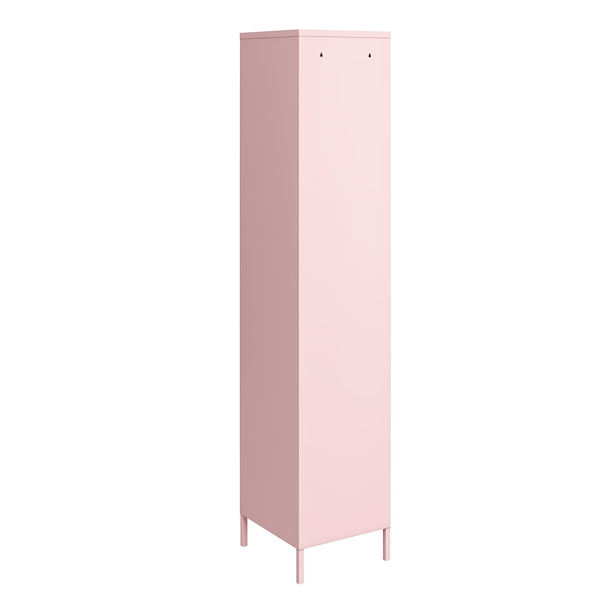 Novogratz Cache 1-Door Tall Single Metal Locker Style Storage Cabinet - Bashful