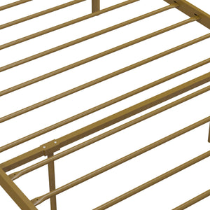 Max & Finn Clementine Canopy Bed - Gold - Twin