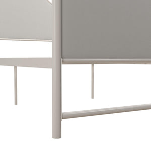 Max & Finn Clementine Canopy Bed - Off White - Twin