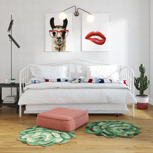 Novogratz Bushwick Metal Daybed & Trundle - White - Twin