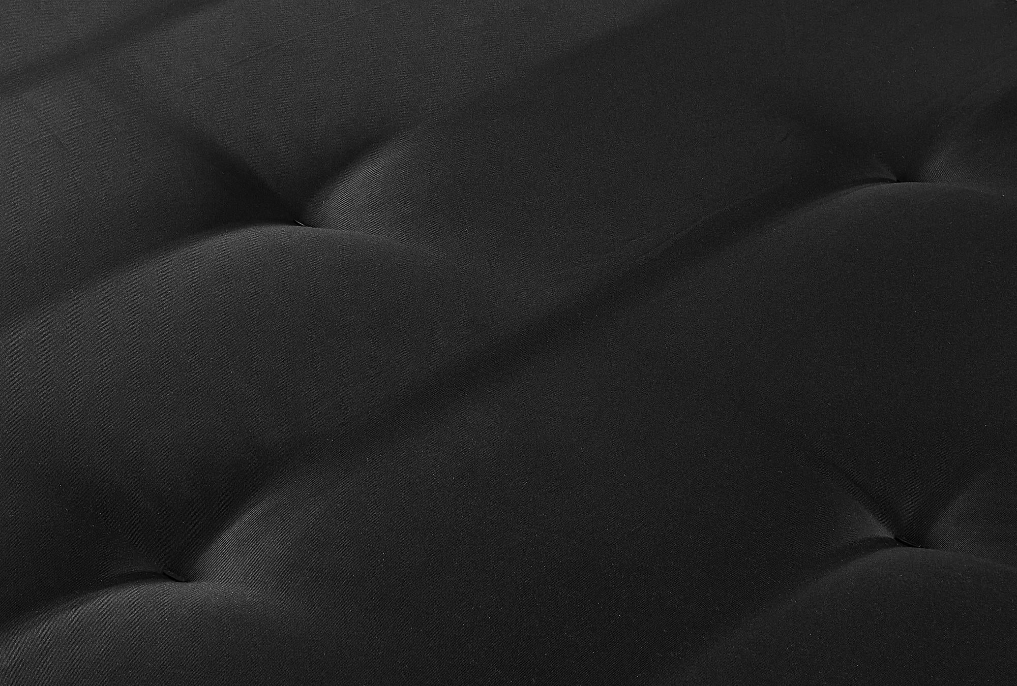 DHP Carson 6" Polyester Futon Mattress - Black - Full