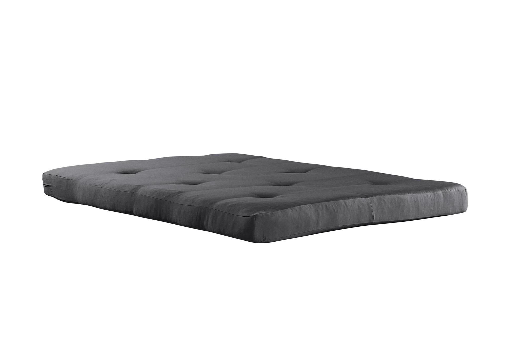 DHP Carson 6" Polyester Futon Mattress - Gray - Full