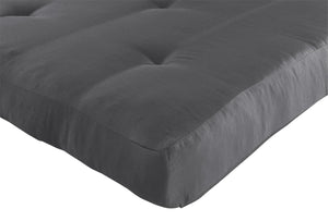 DHP Carson 6" Polyester Futon Mattress - Gray - Full