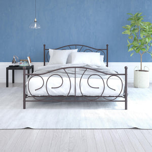 DHP Victoria Metal Bed Frame - Bronze - Queen