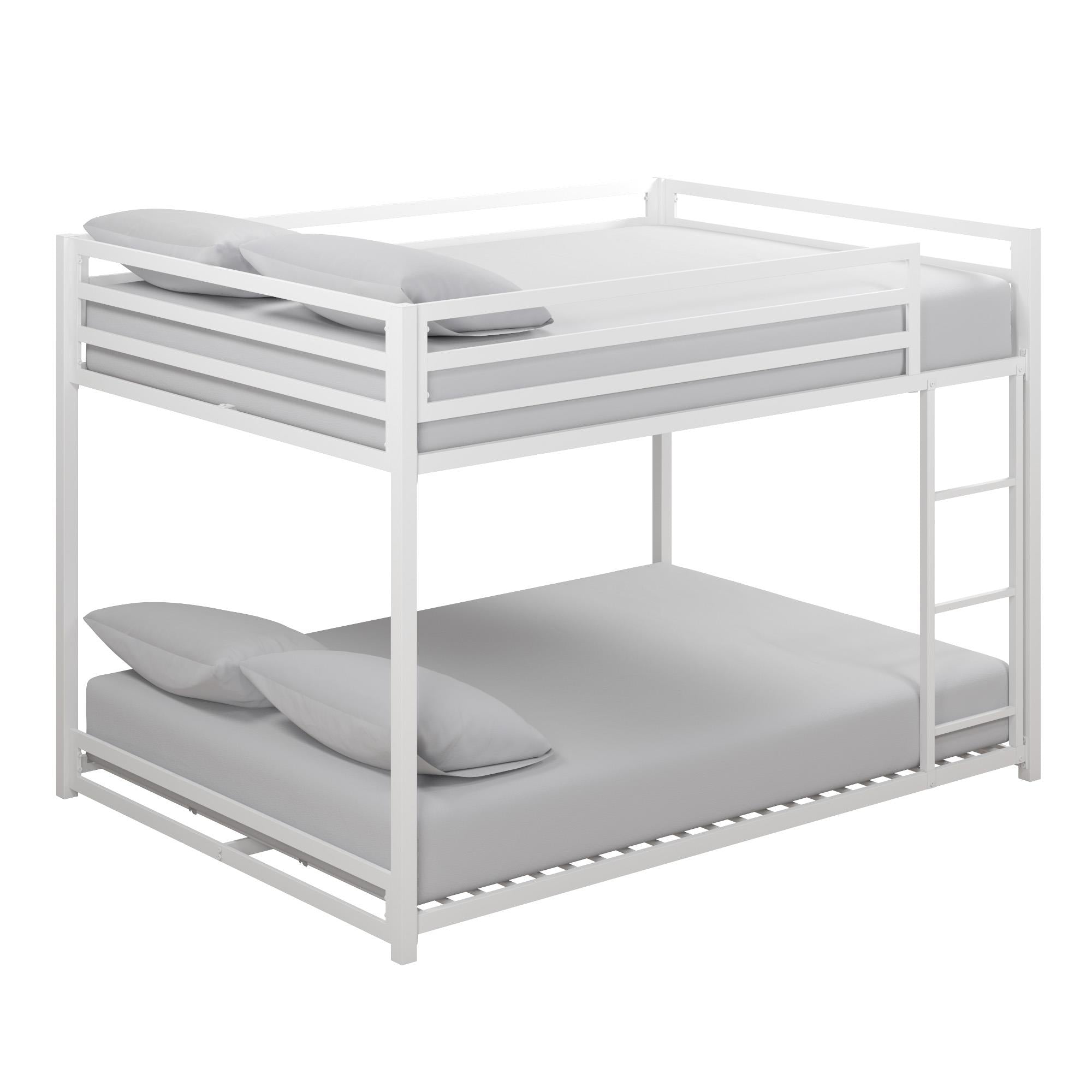 DHP Miles Kids' Bunk Bed - White - Full-Over-Full