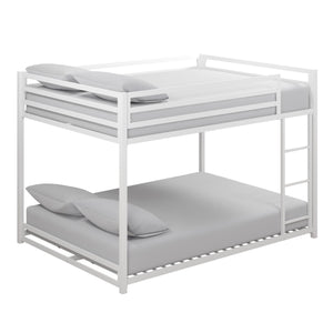 DHP Miles Kids' Bunk Bed - White - Full-Over-Full