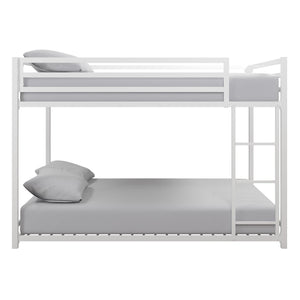 DHP Miles Kids' Bunk Bed - White - Full-Over-Full