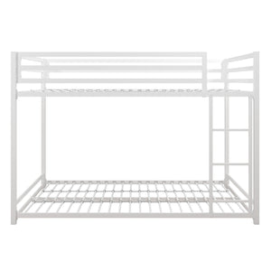 DHP Miles Kids' Bunk Bed - White - Full-Over-Full