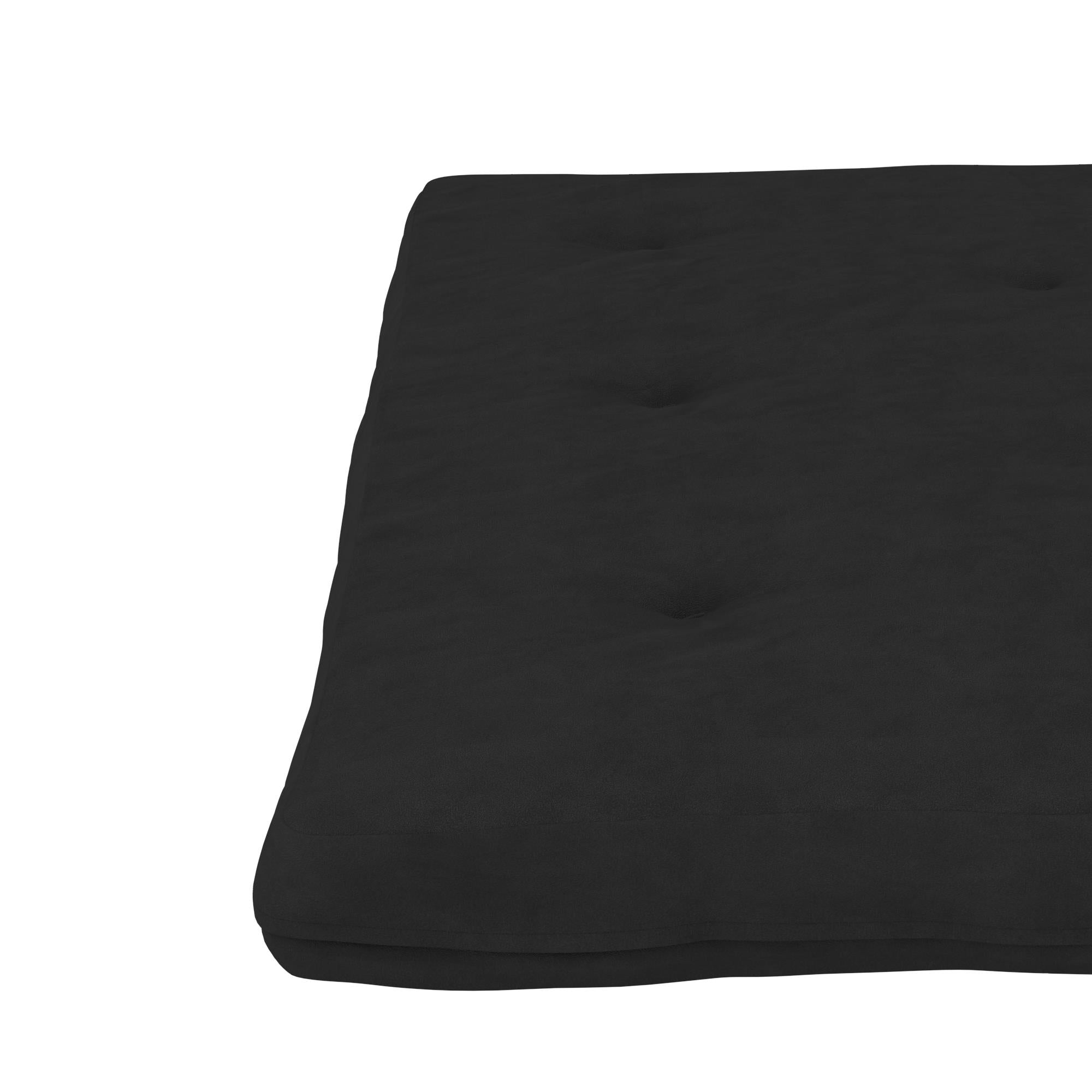 DHP Eve 6"  Polyester Futon Mattress - Black - Full