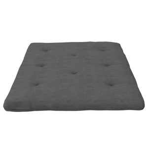 DHP Eve 6"  Polyester Futon Mattress - Gray - Full