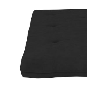 DHP Eve 8"  Polyester Futon Mattress - Black - Full
