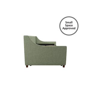 Novogratz Her Majesty Daybed and Trundle - Green - Twin