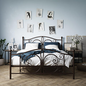 DHP Bombay Metal Bed Frame - Bronze - Queen