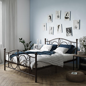 DHP Bombay Metal Bed Frame - Bronze - Queen