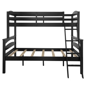 DHP Brady Kids' Wood Bunk Bed - Black