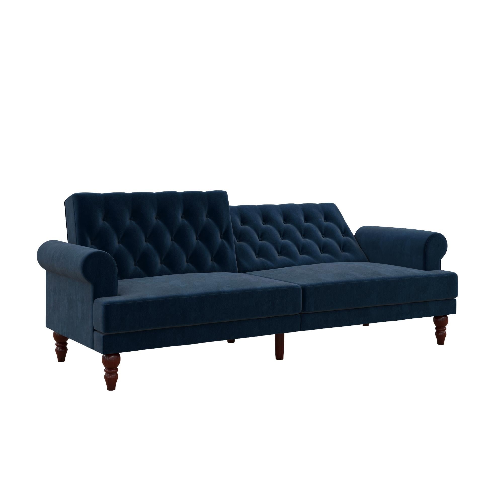 Novogratz Cassidy Futon Sofa Bed - Blue