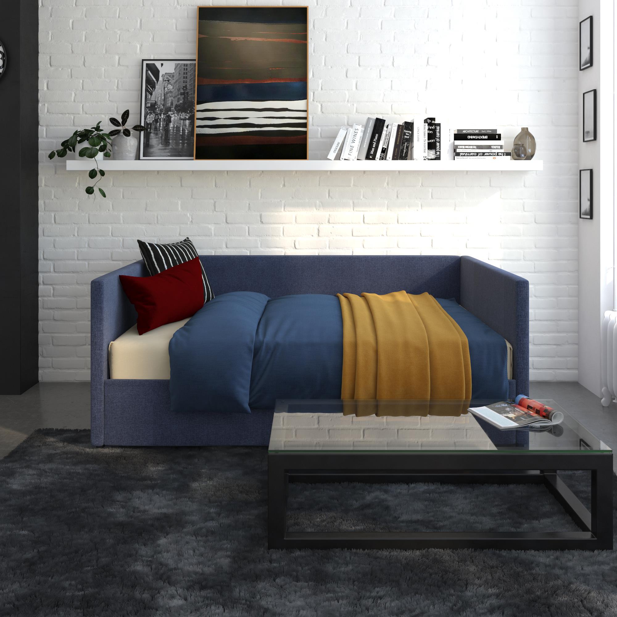 DHP Daybed with Storage - Blue Linen - Full
