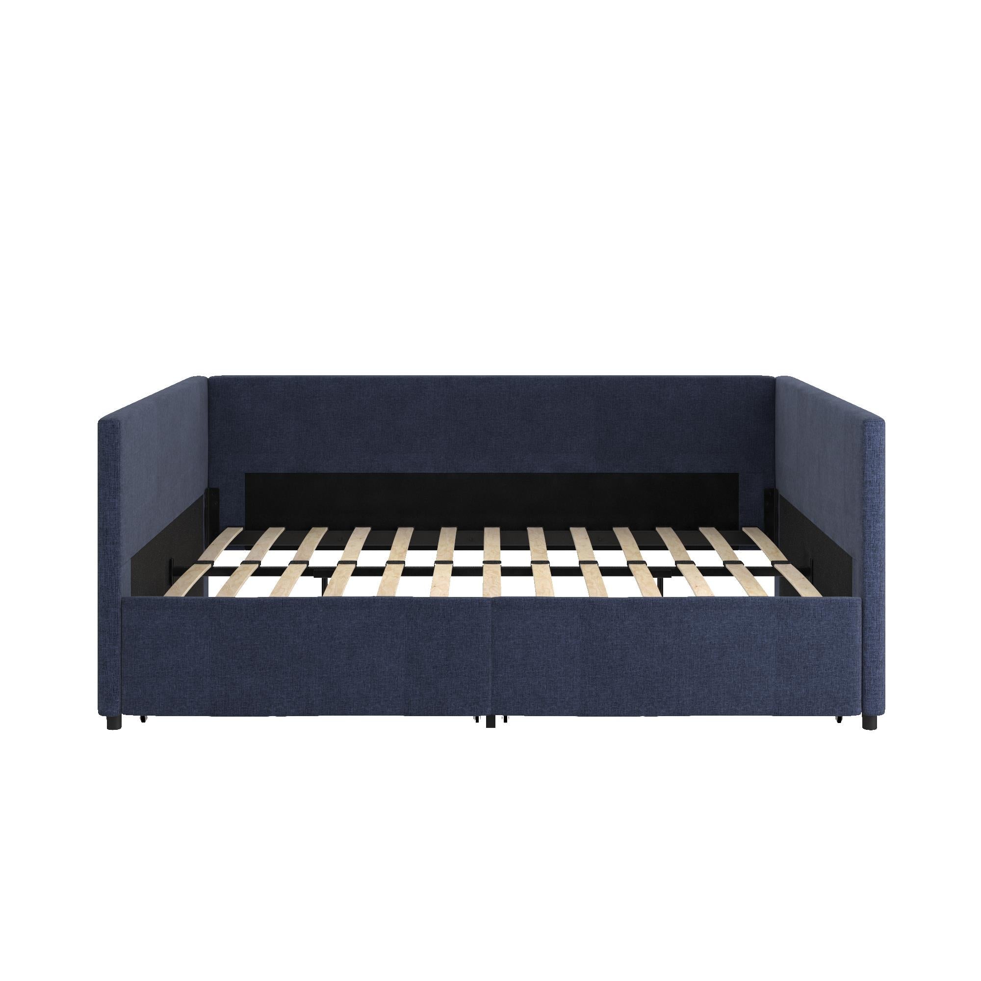 DHP Daybed with Storage - Blue Linen - Full