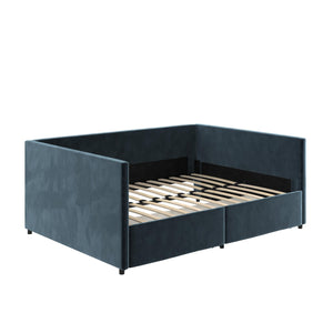 DHP Daybed with Storage - Blue - Full