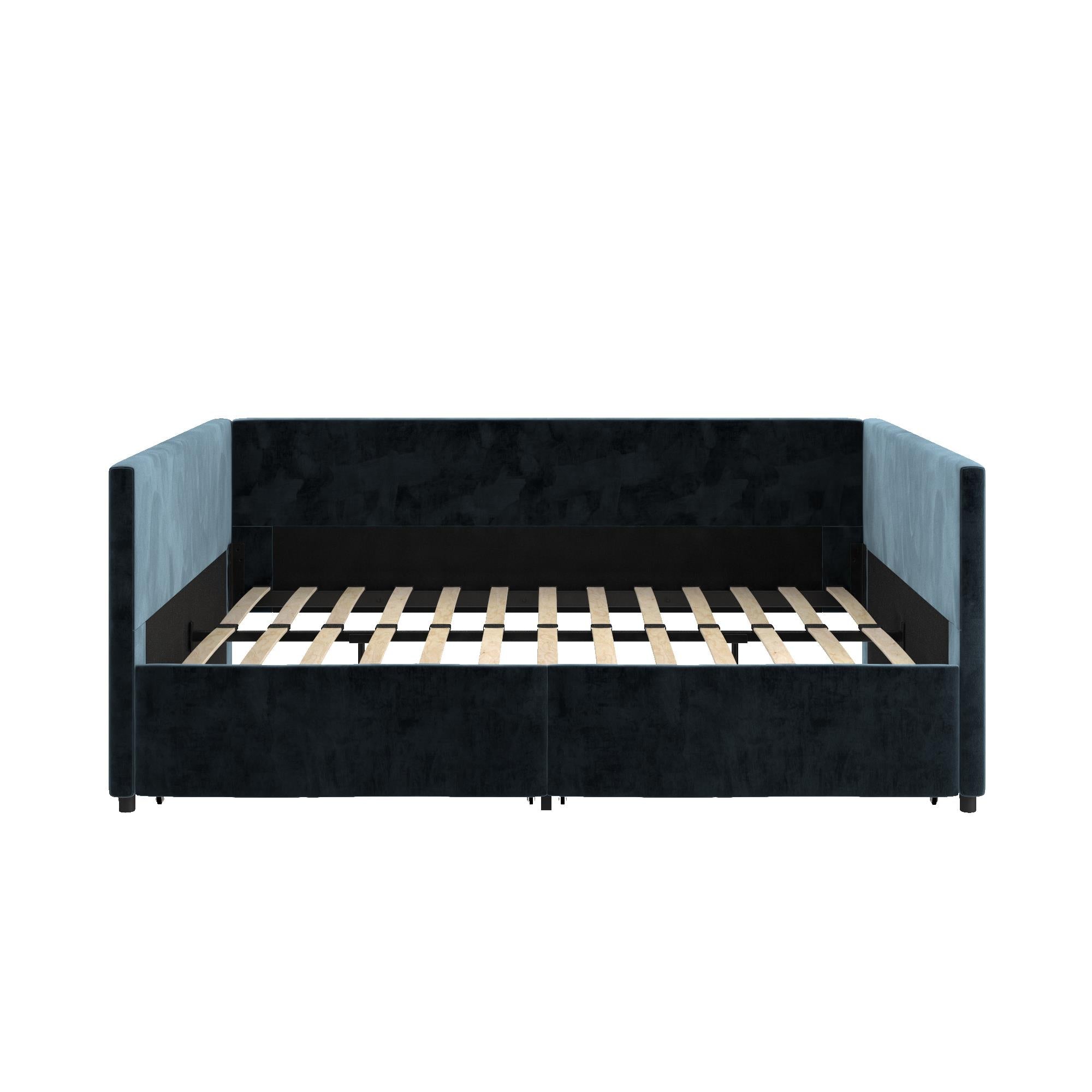 DHP Daybed with Storage - Blue - Full