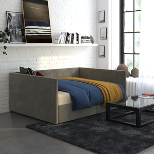 DHP Daybed with Storage - Gray - Full