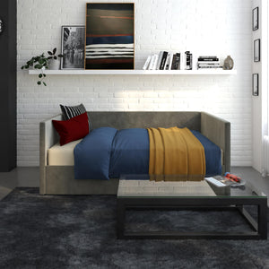 DHP Daybed with Storage - Gray - Full