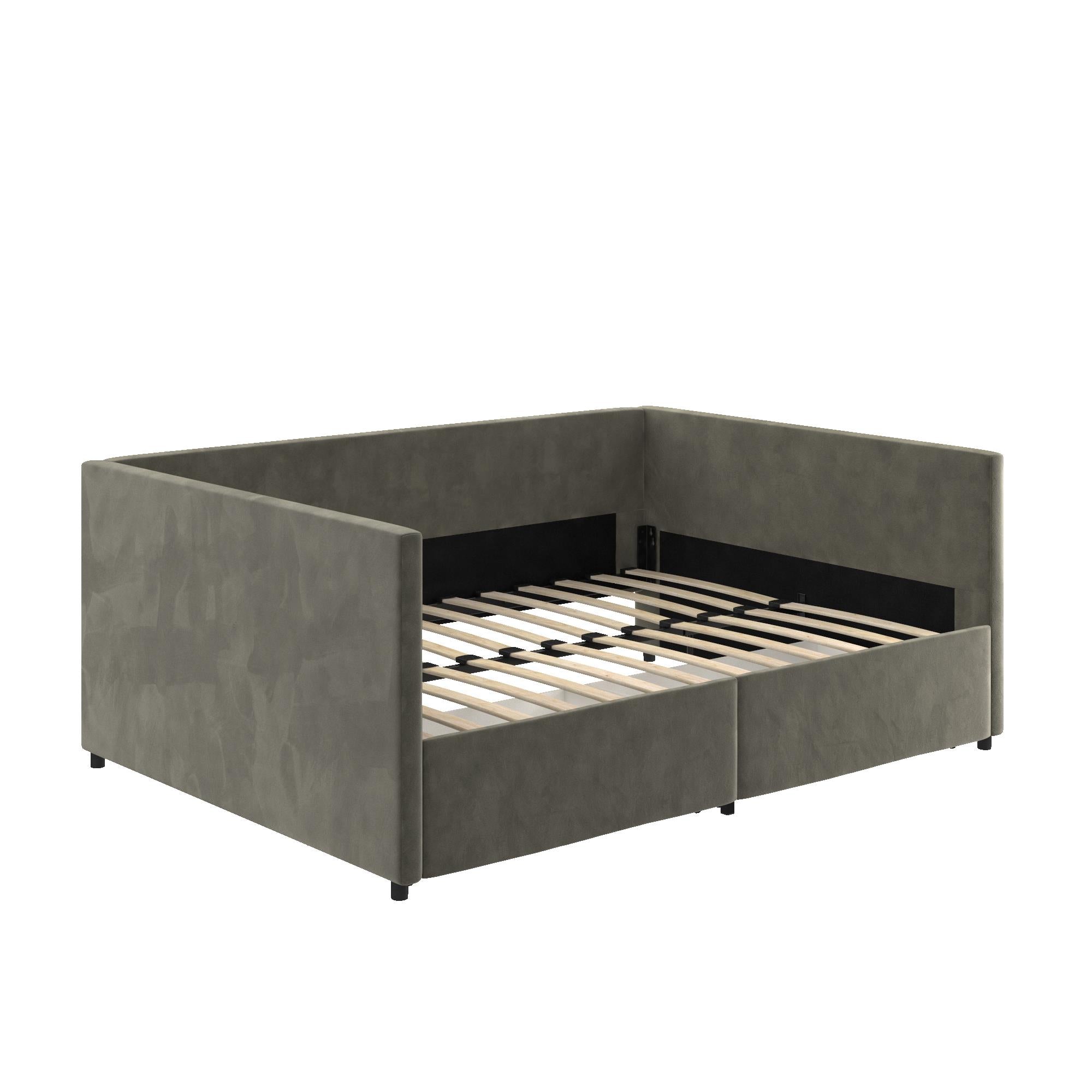 DHP Daybed with Storage - Gray - Full