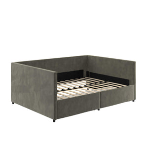 DHP Daybed with Storage - Gray - Full