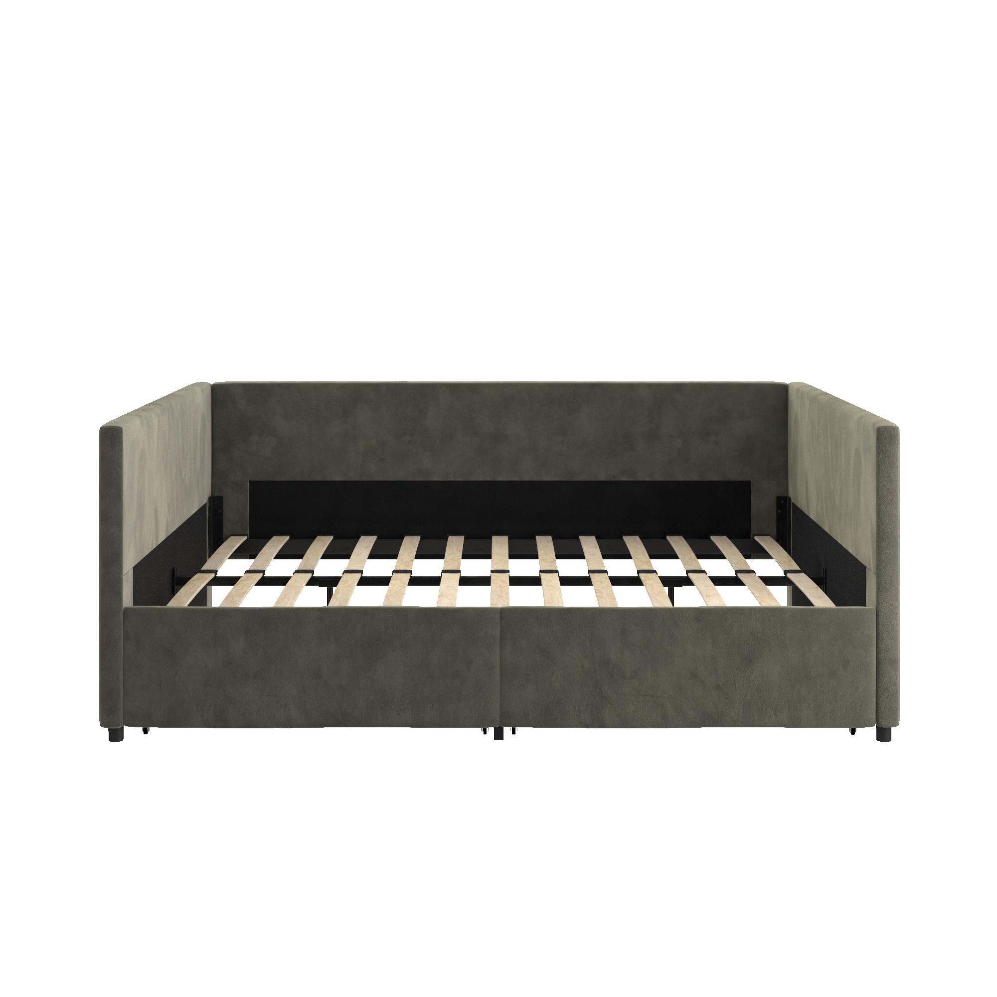 DHP Daybed with Storage - Gray - Full