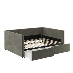 DHP Daybed with Storage - Gray - Full