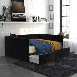 DHP Daybed with Storage - Black - Full