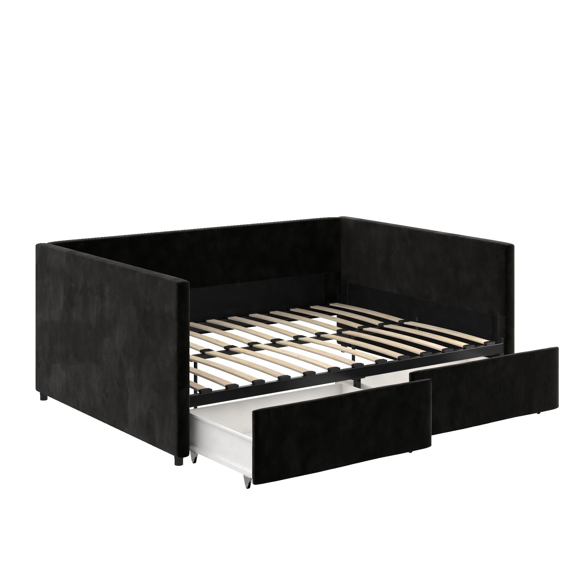 DHP Daybed with Storage - Black - Full