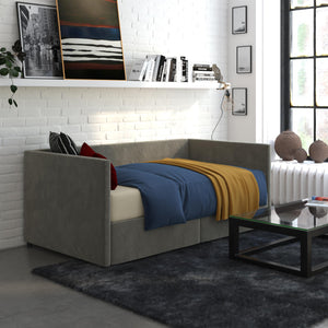 DHP Daybed with Storage - Gray - Twin